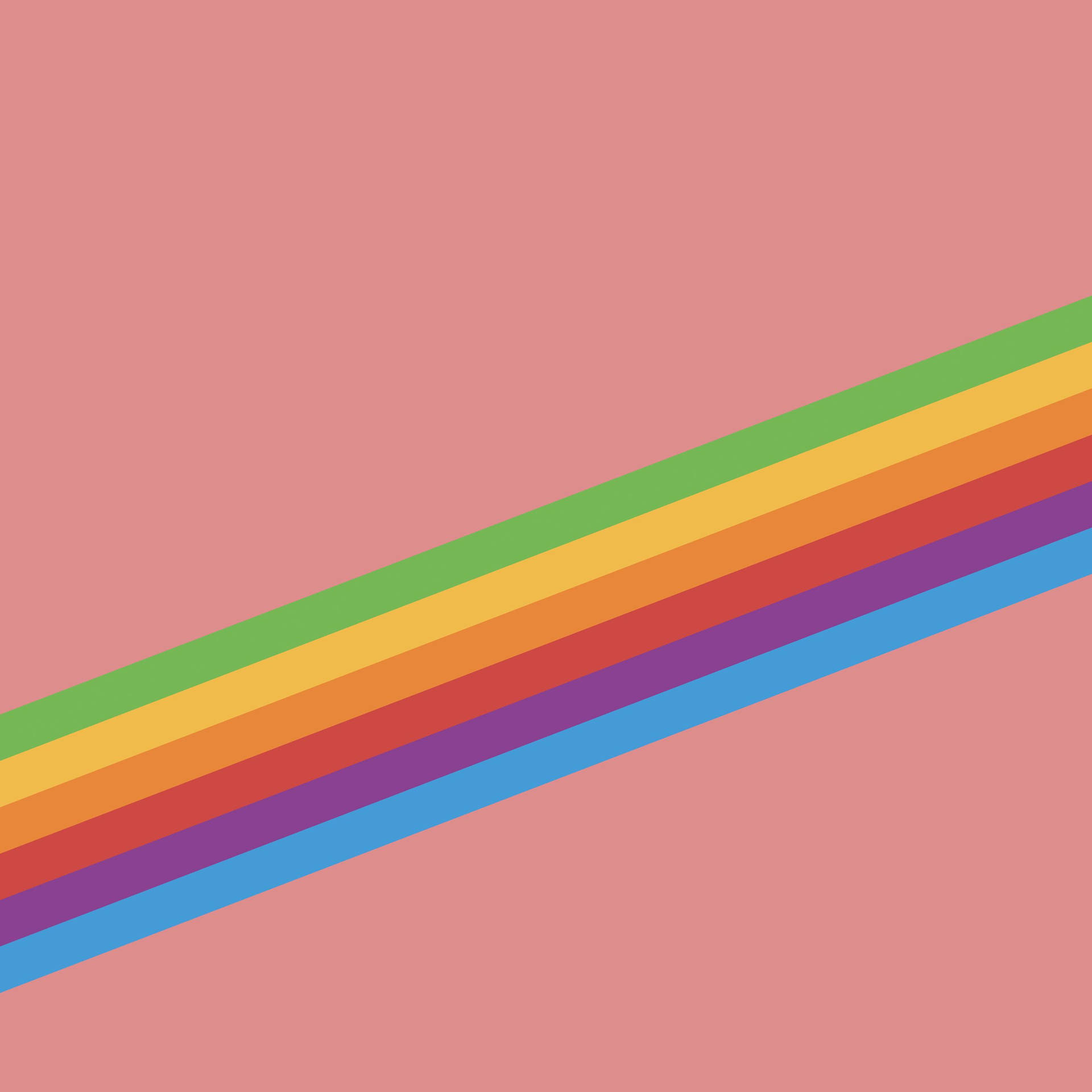 2706X2706 Rainbow Wallpaper and Background