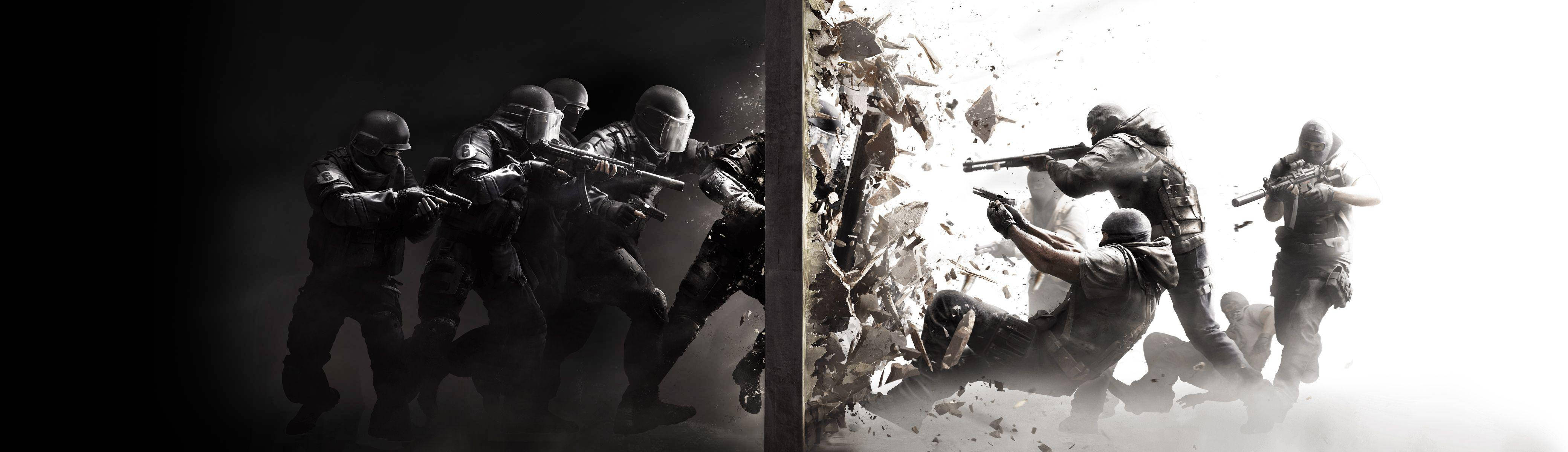 4162X1200 Rainbow Six Siege Wallpaper and Background