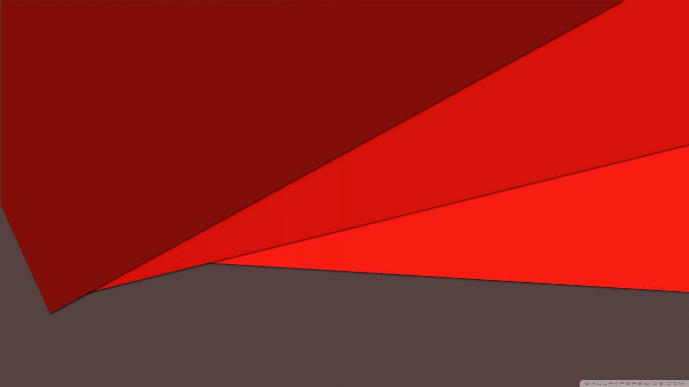 1366X768 Red Wallpaper and Background