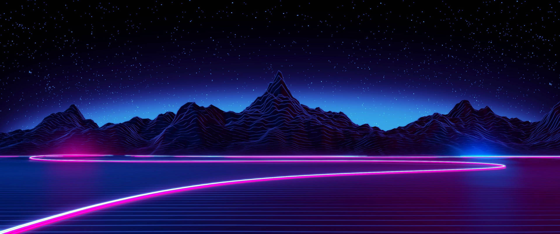 3440X1440 Retro Wallpaper and Background