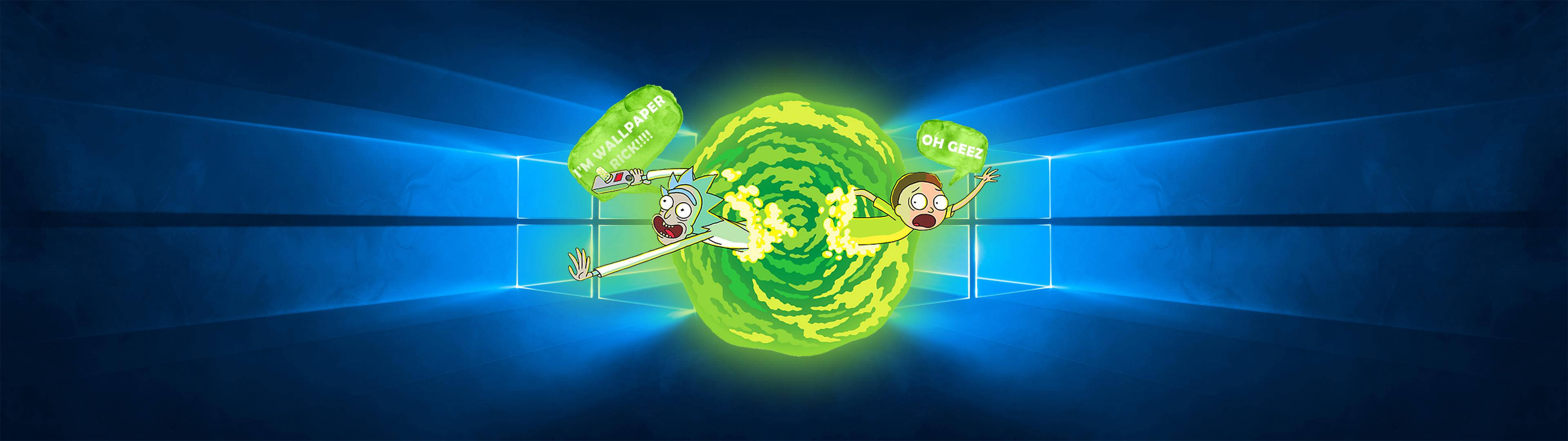 3840X1080 Rick And Morty Wallpaper and Background