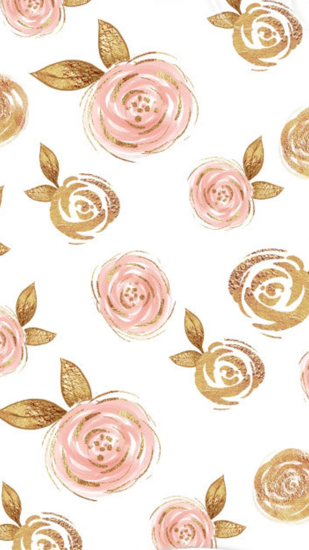 1242X2208 Rose Gold Wallpaper and Background