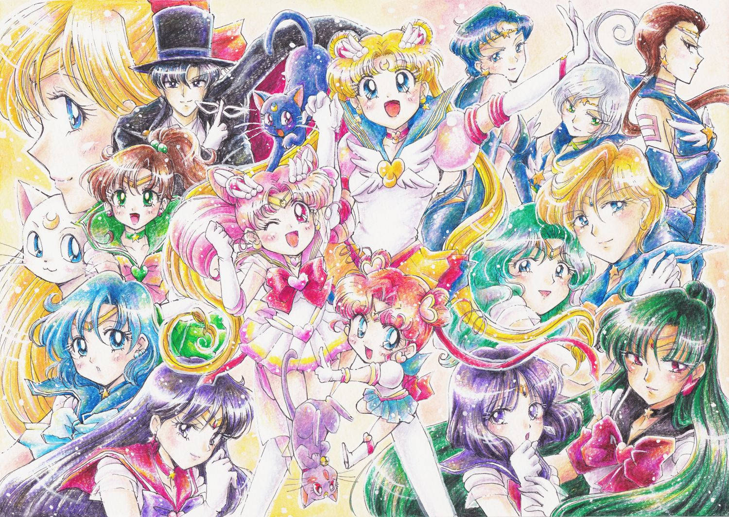 1500X1065 Sailor Moon Wallpaper and Background