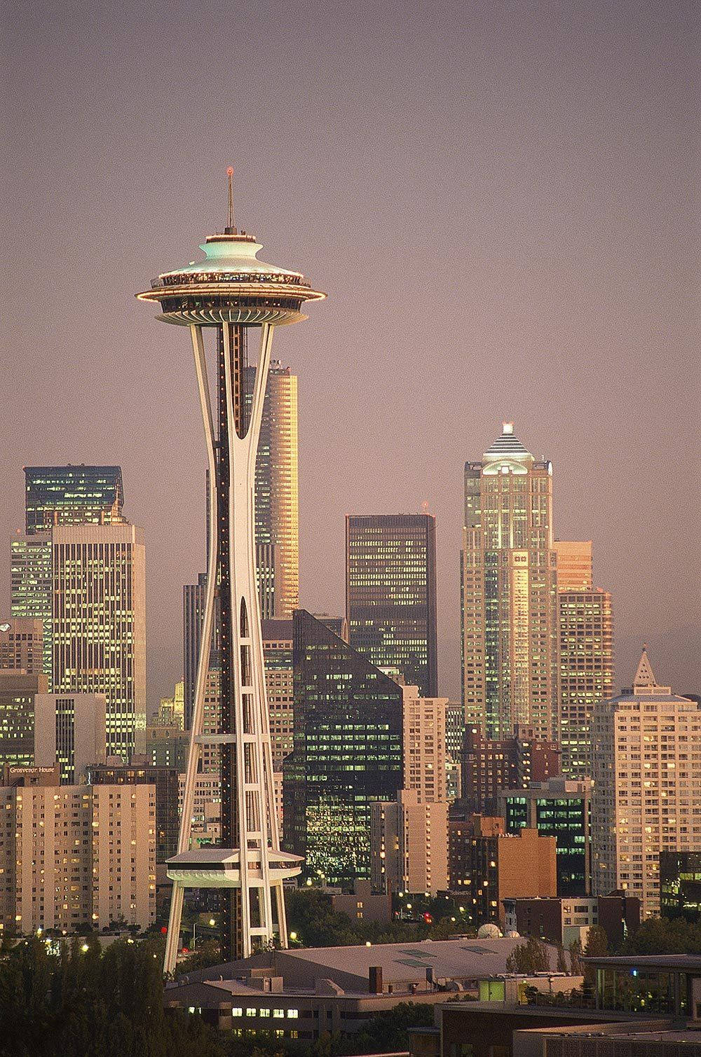 1000X1509 Seattle Wallpaper and Background