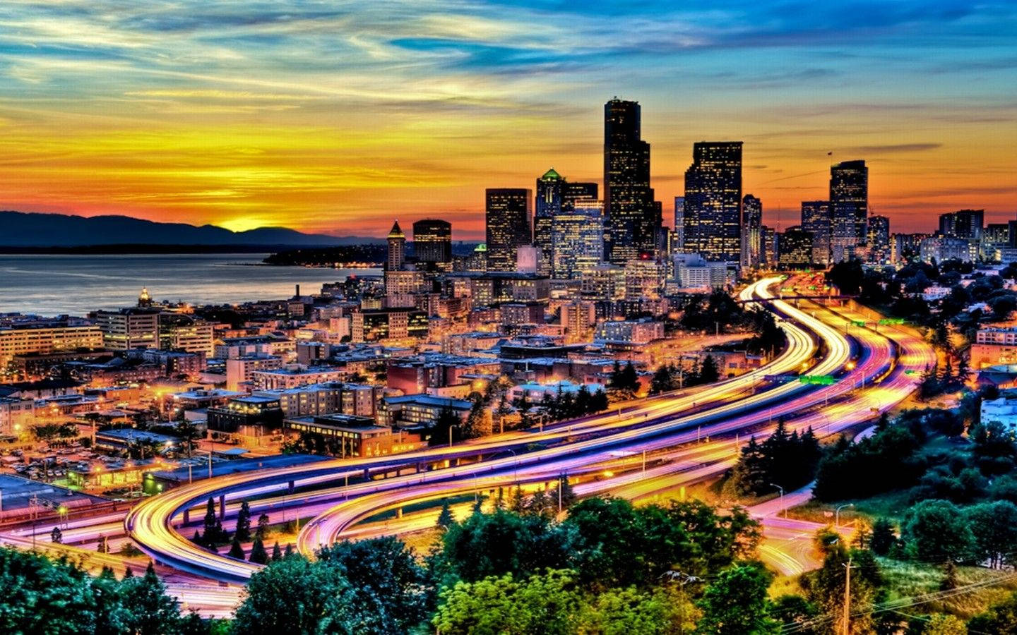 1440X900 Seattle Wallpaper and Background