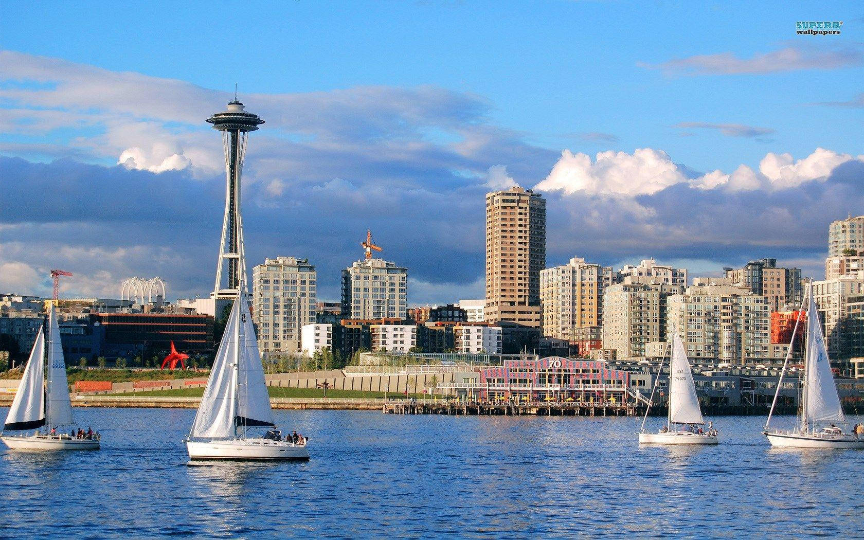 1680X1050 Seattle Wallpaper and Background
