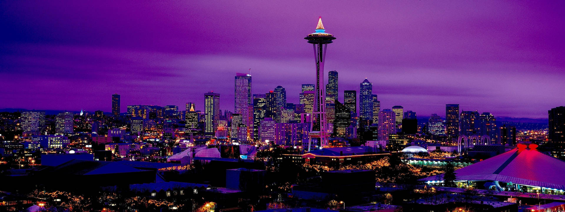 3200X1200 Seattle Wallpaper and Background