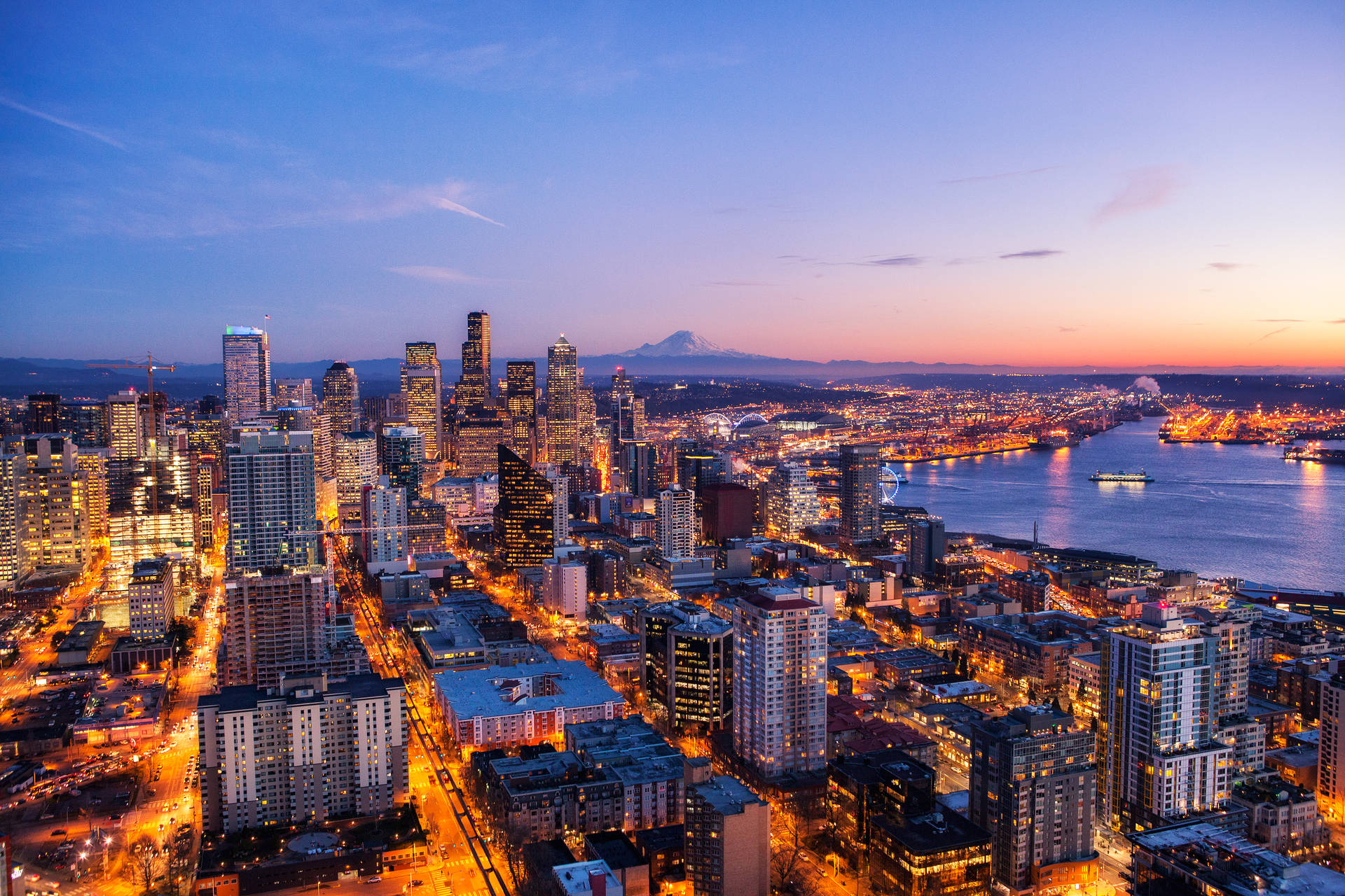 4000X2667 Seattle Wallpaper and Background