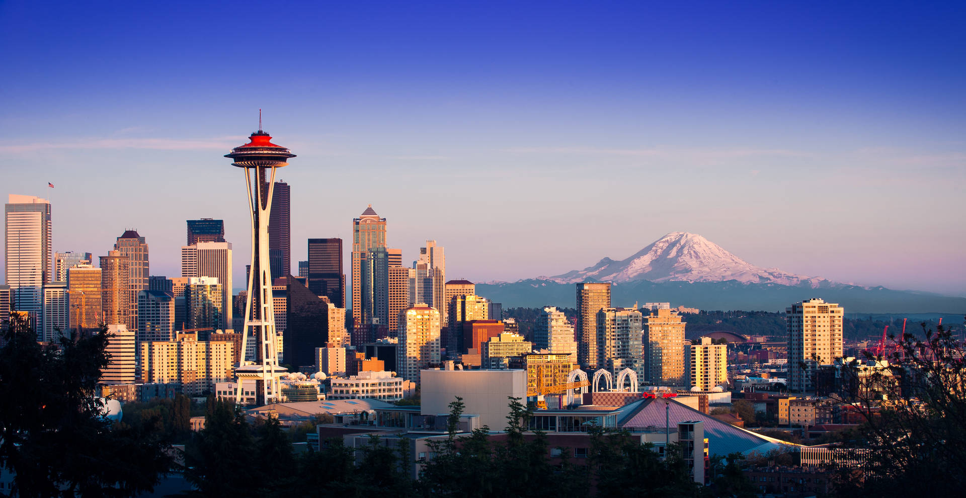 4219X2175 Seattle Wallpaper and Background