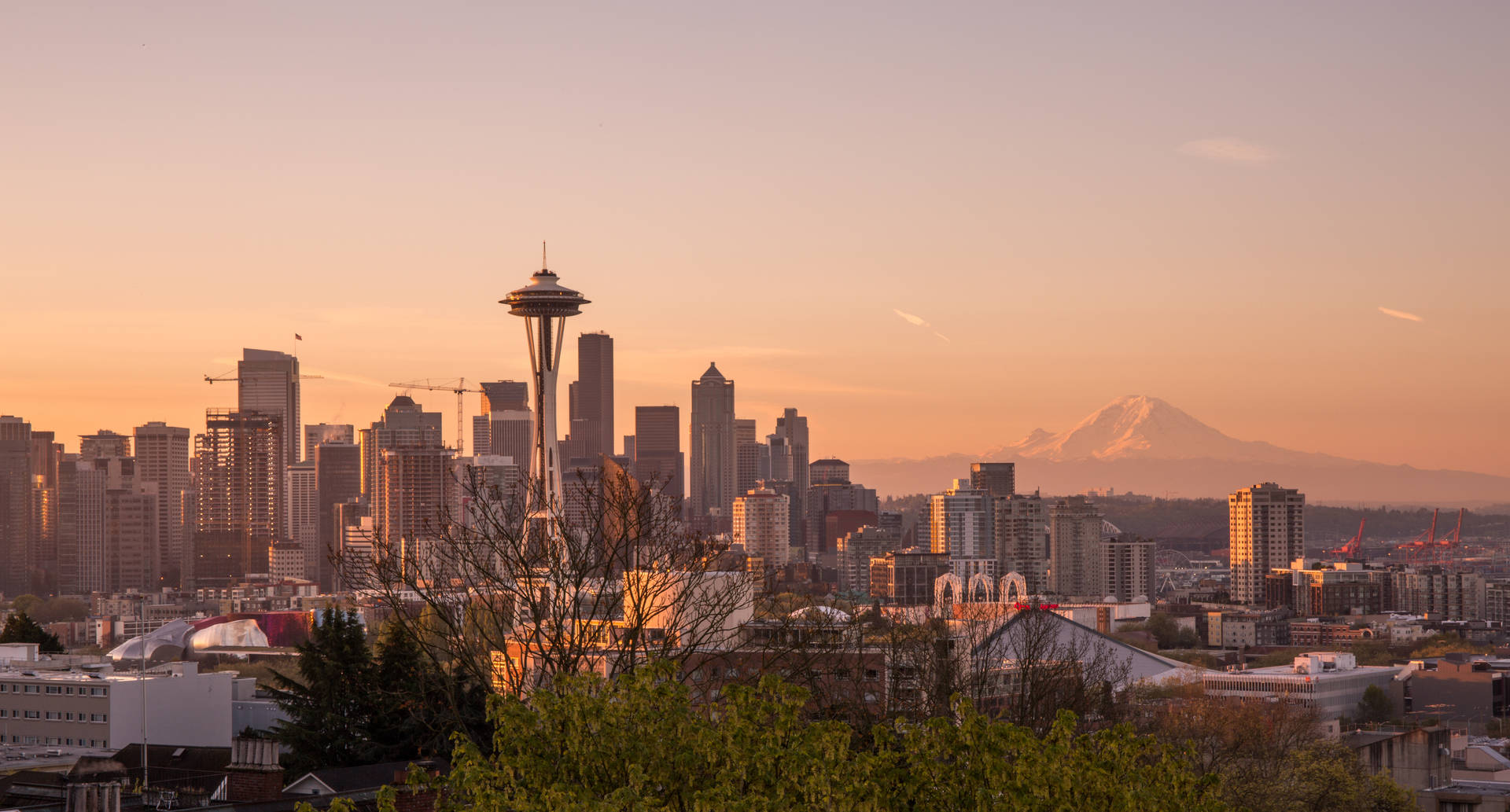 5745X3090 Seattle Wallpaper and Background