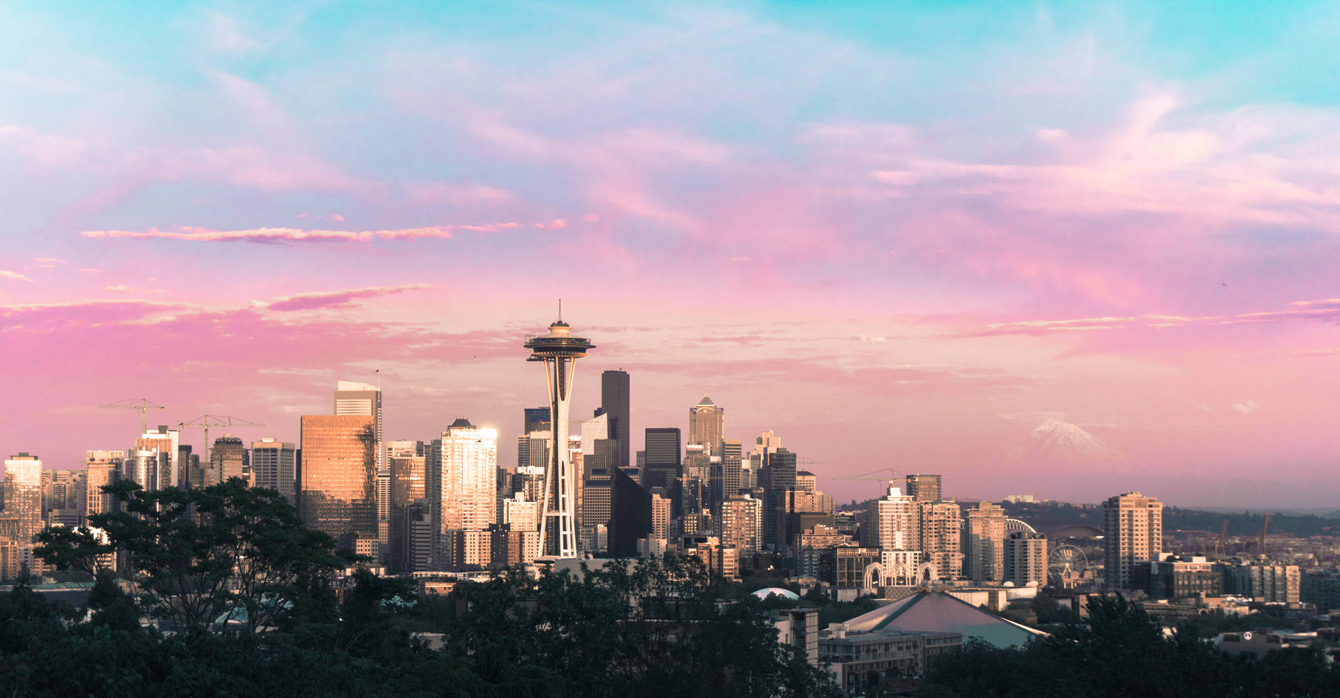 5999X3126 Seattle Wallpaper and Background