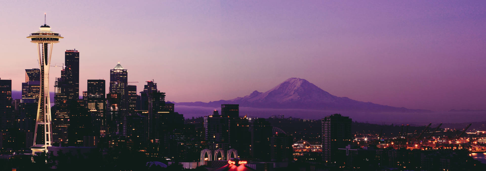 6000X2119 Seattle Wallpaper and Background
