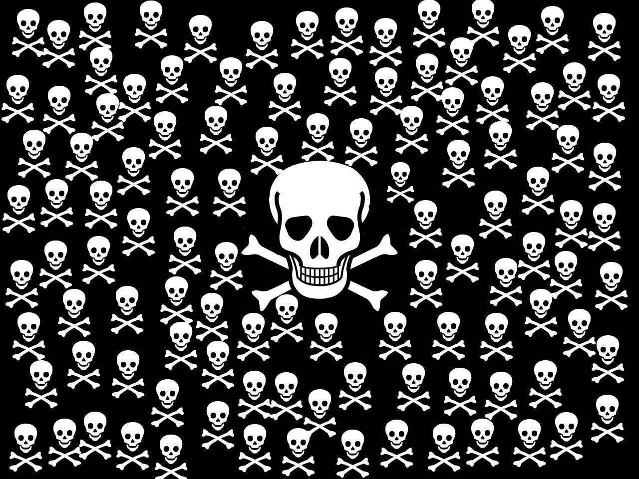 1280X960 Skull Wallpaper and Background