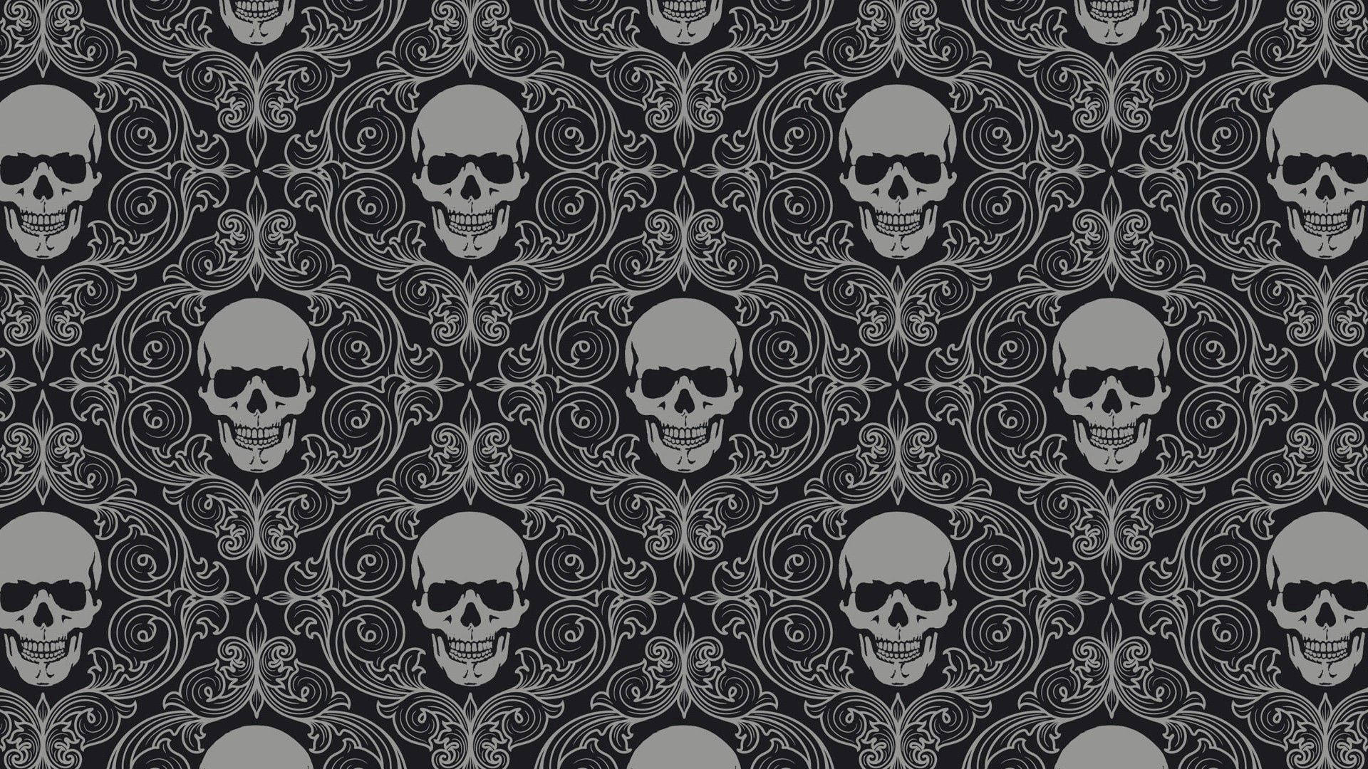 1920X1080 Skull Wallpaper and Background