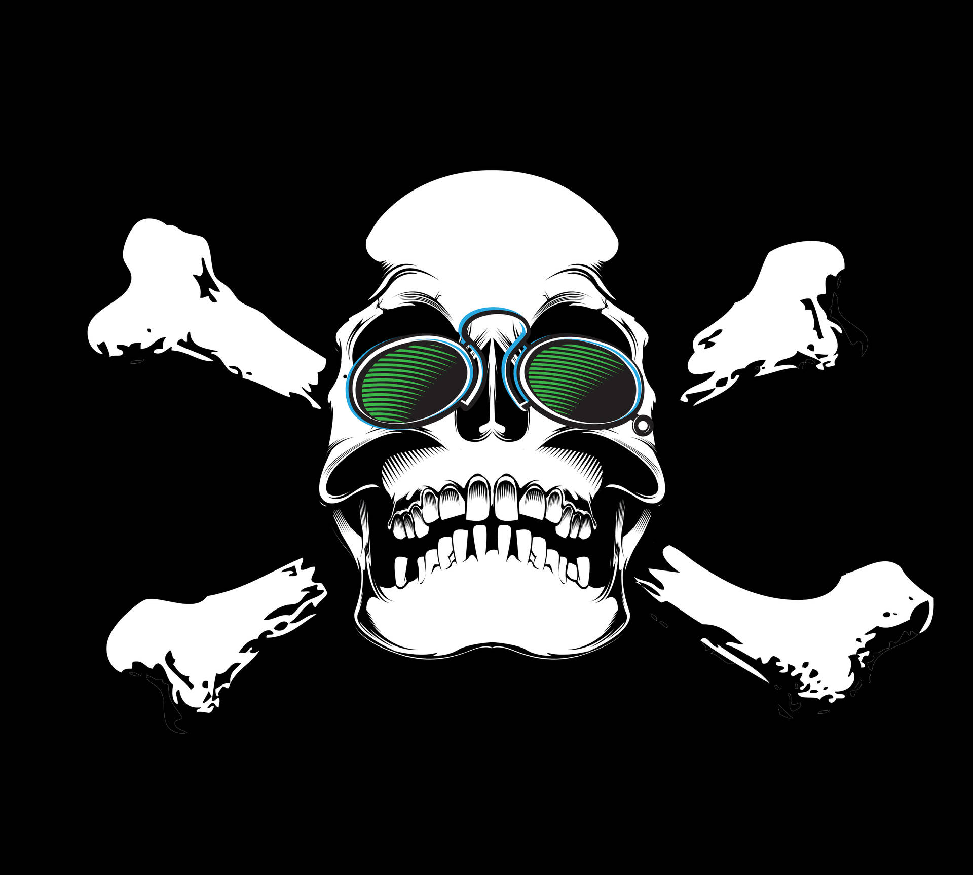 3000X2698 Skull Wallpaper and Background