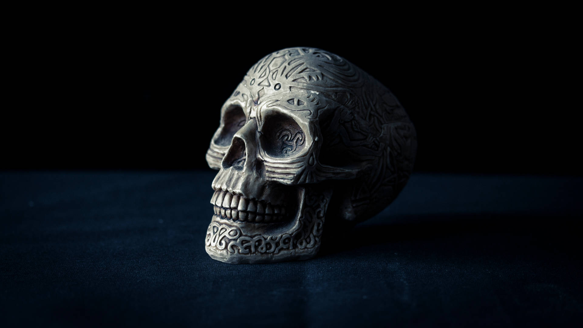 5472X3078 Skull Wallpaper and Background