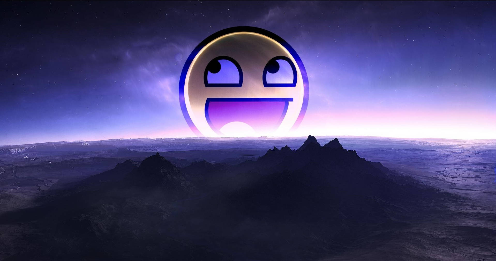 1918X1012 Smiley Face Wallpaper and Background