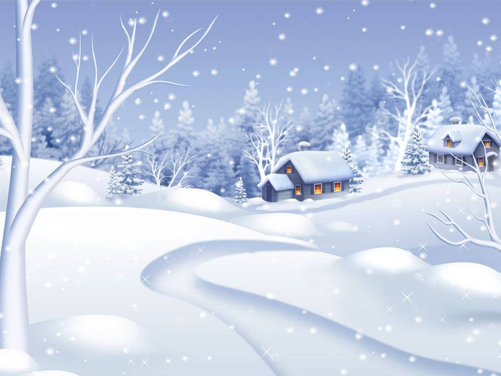 1024X768 Snow Wallpaper and Background