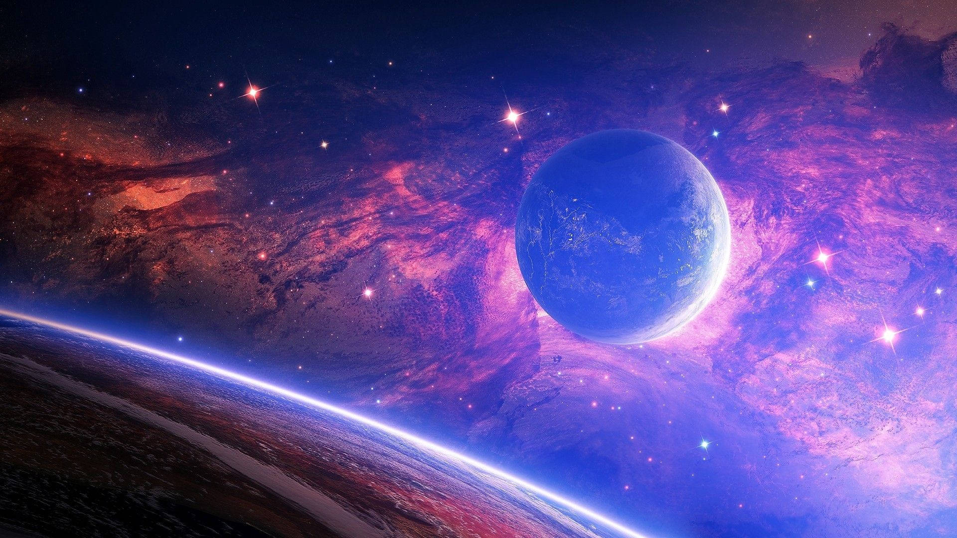 1920X1080 Space Wallpaper and Background