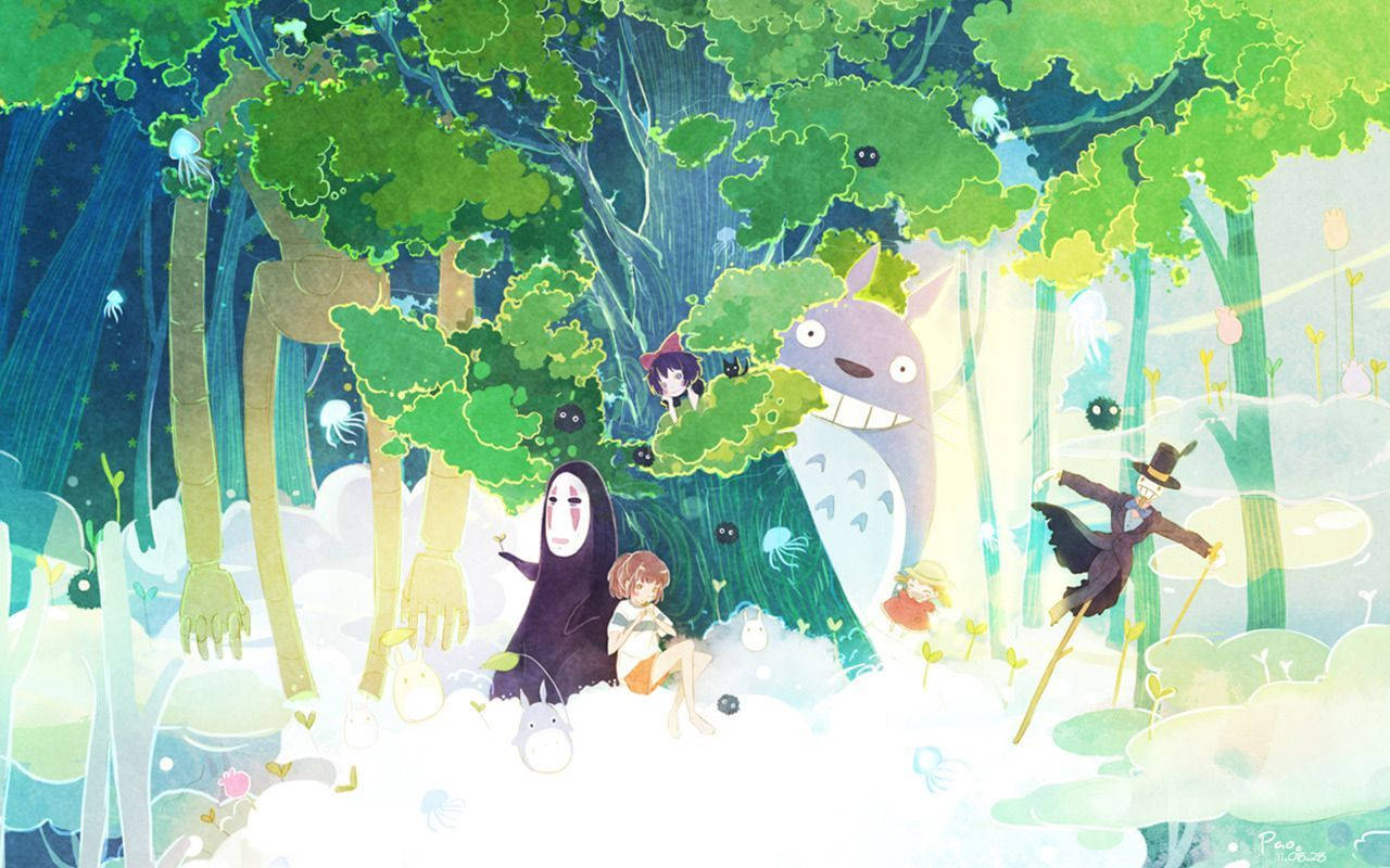 1280X800 Studio Ghibli Wallpaper and Background