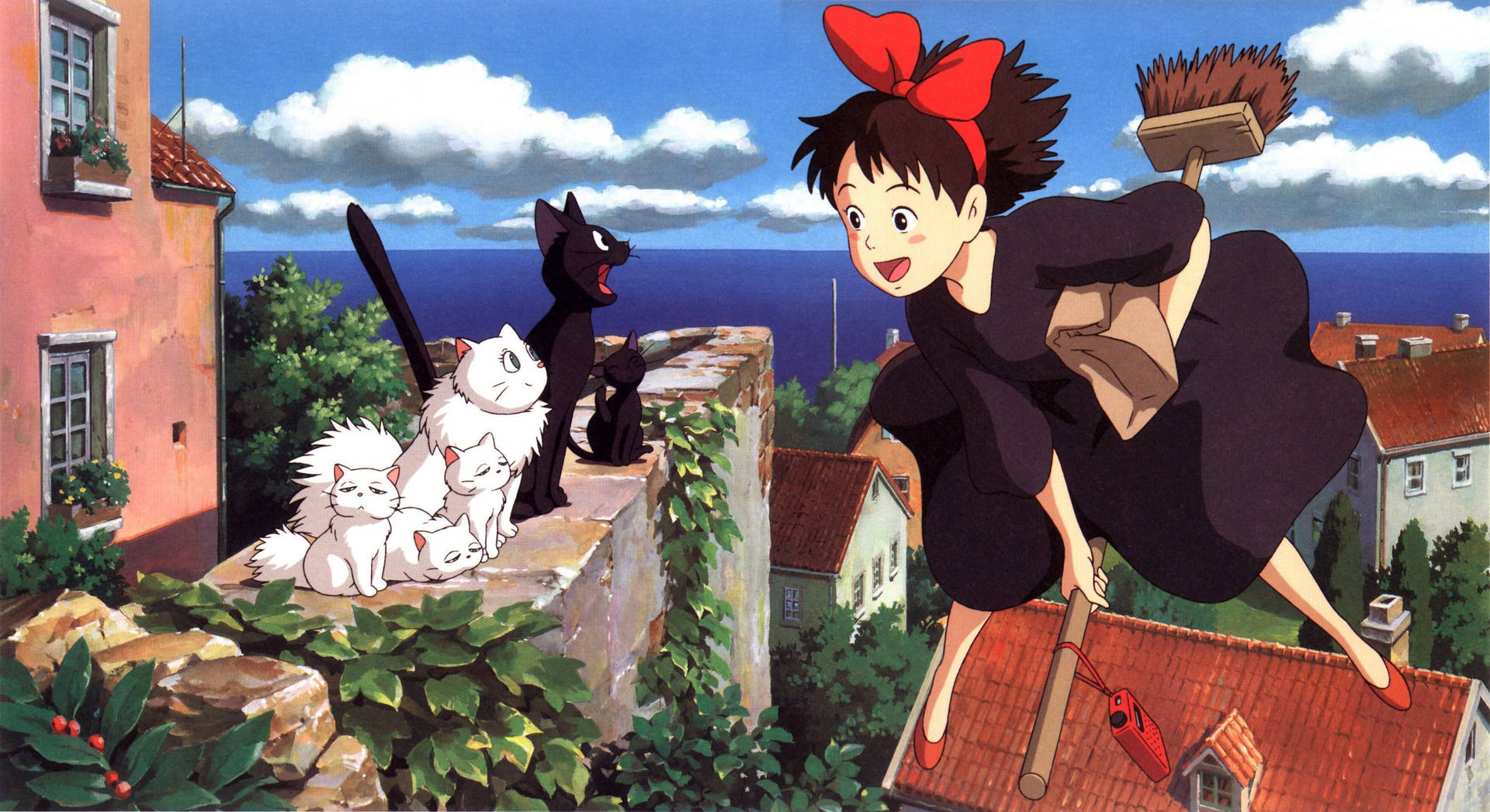 3054X1666 Studio Ghibli Wallpaper and Background