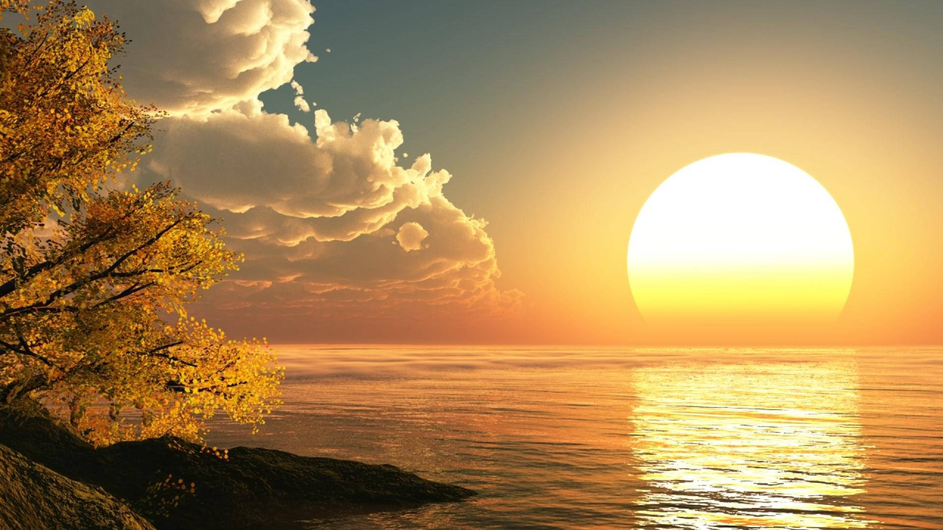 1920X1080 Sunset Wallpaper and Background
