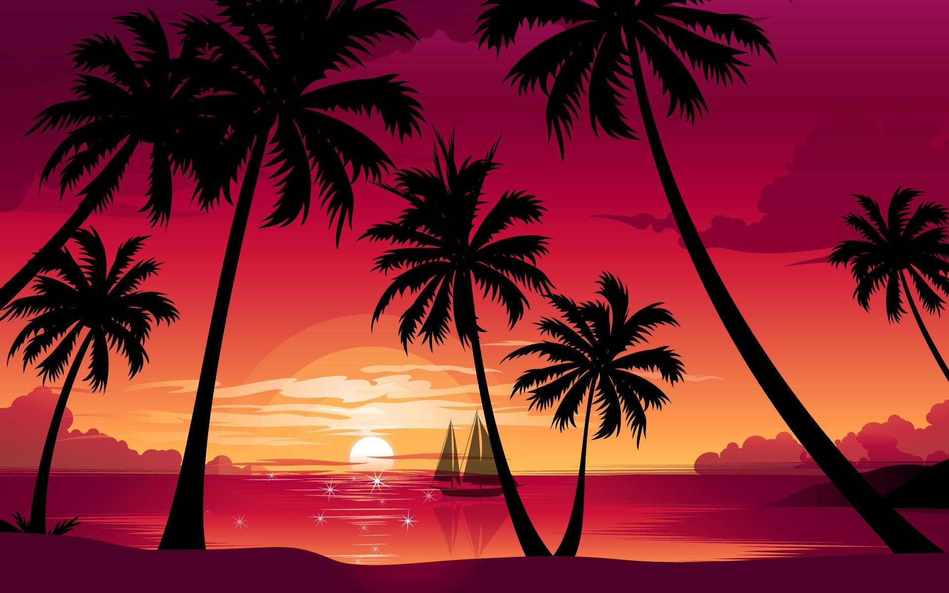1920X1200 Sunset Wallpaper and Background