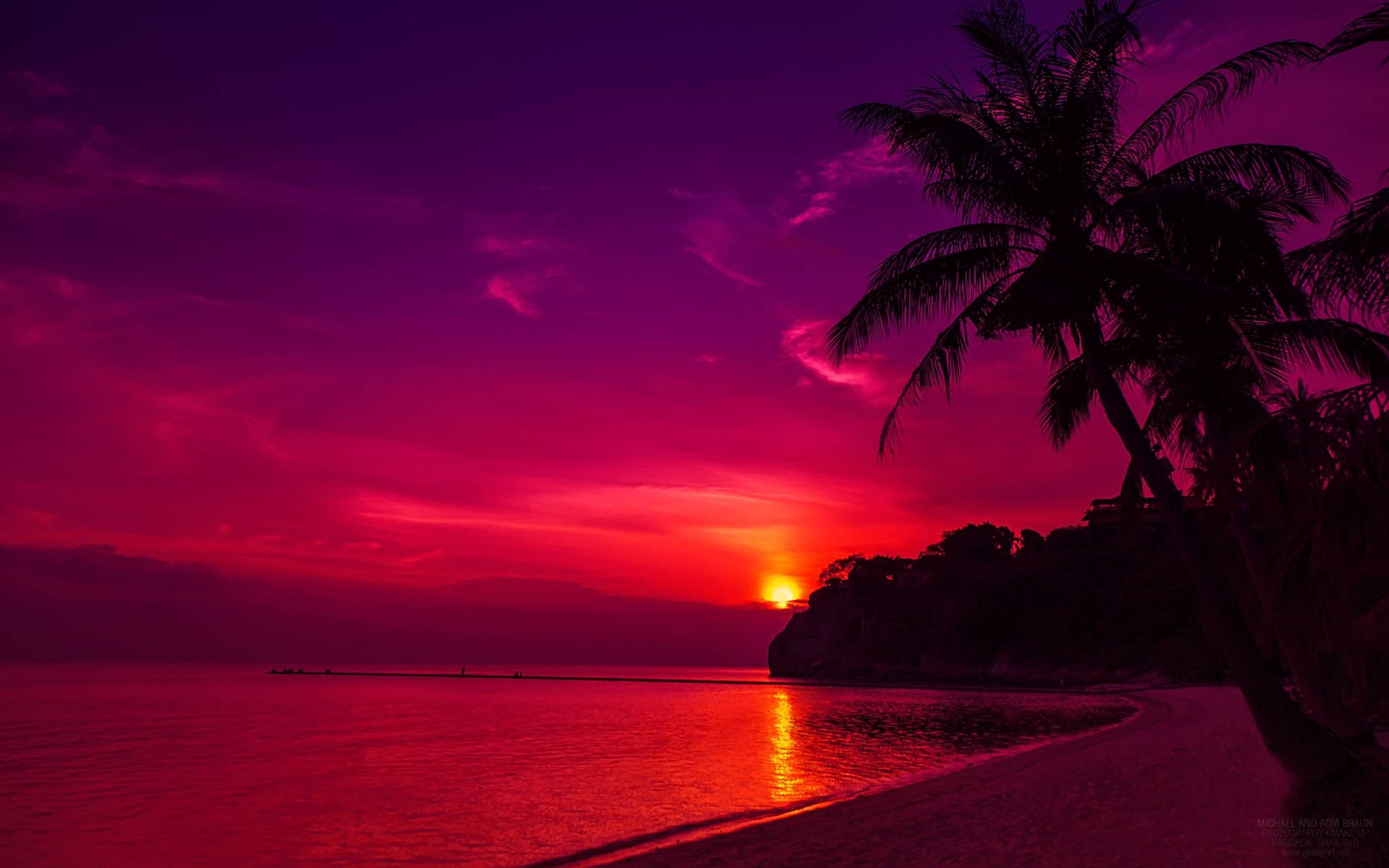 2560X1600 Sunset Wallpaper and Background