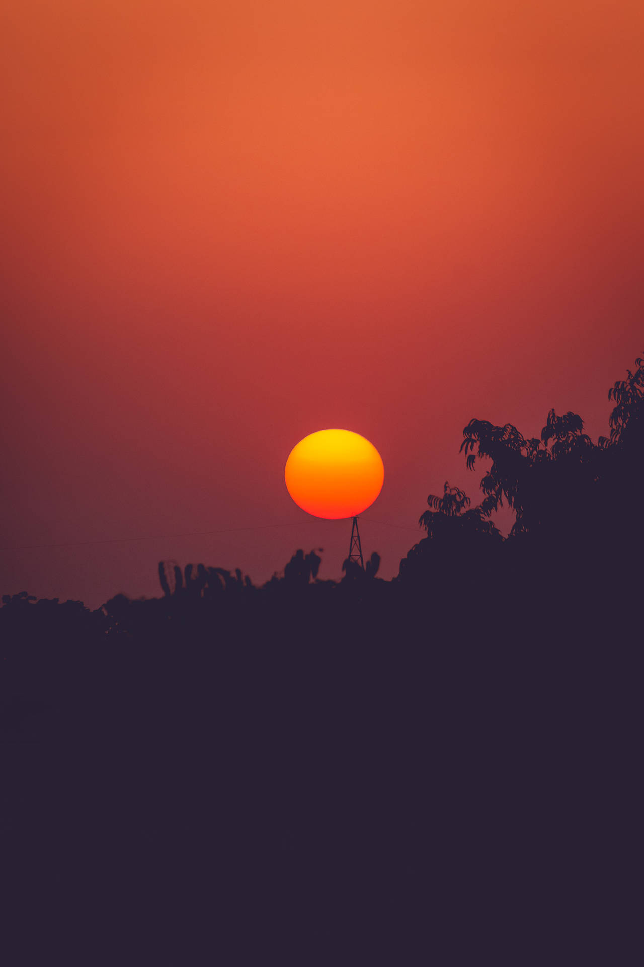 3456X5184 Sunset Wallpaper and Background