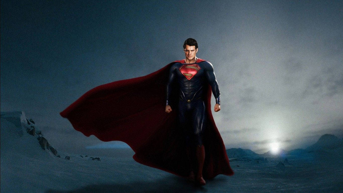 1366X768 Superman Wallpaper and Background