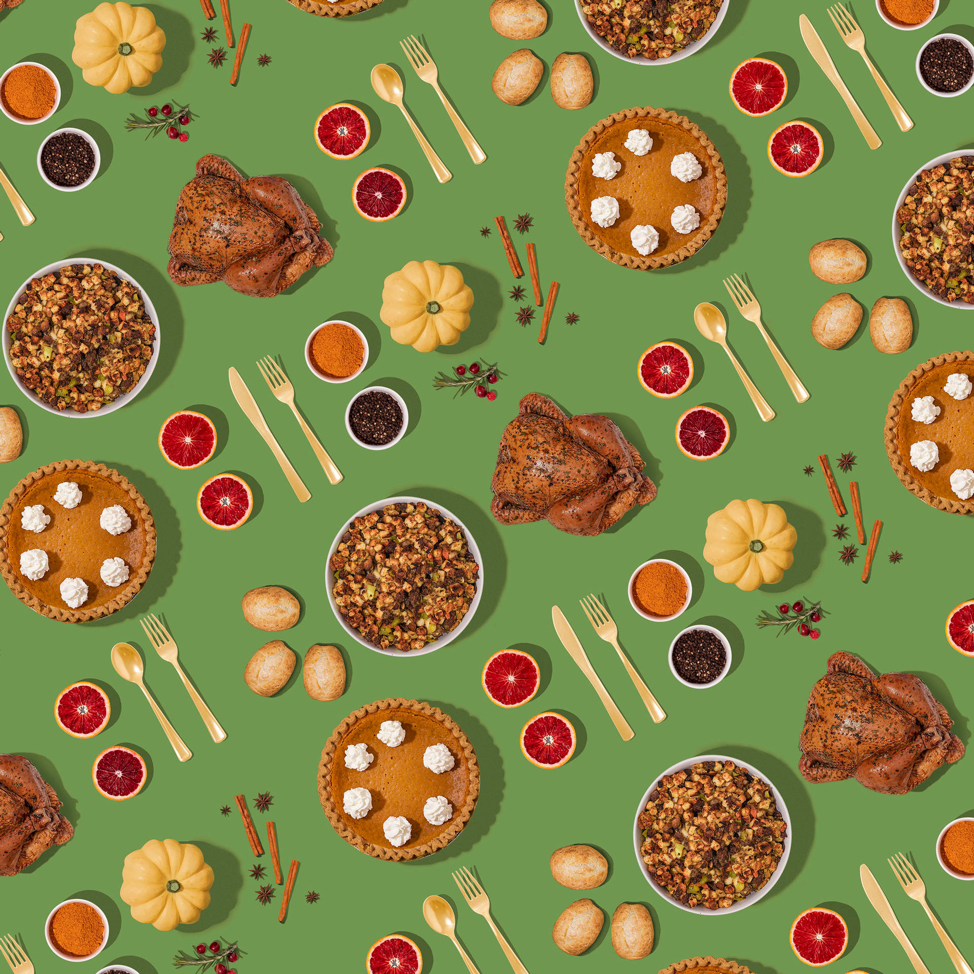 2500X2500 Thanksgiving Wallpaper and Background
