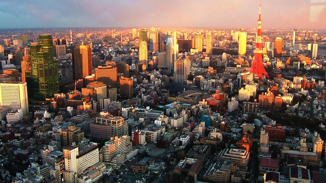 1366X768 Tokyo Wallpaper and Background