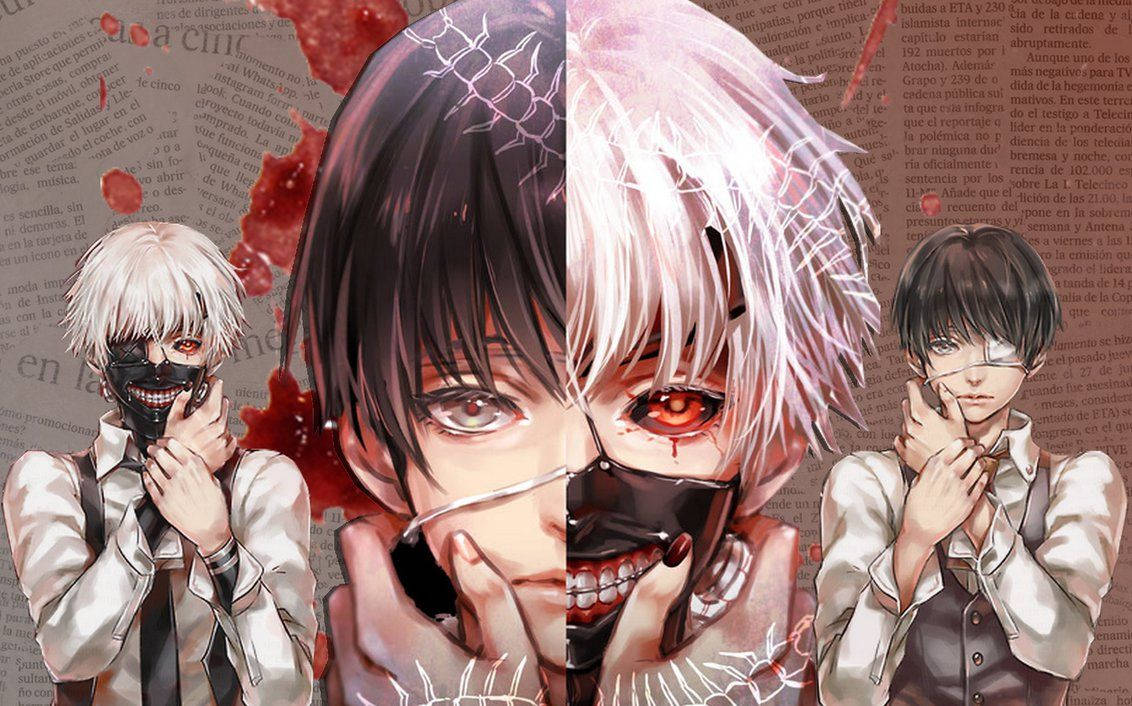 1132X706 Tokyo Ghoul Wallpaper and Background