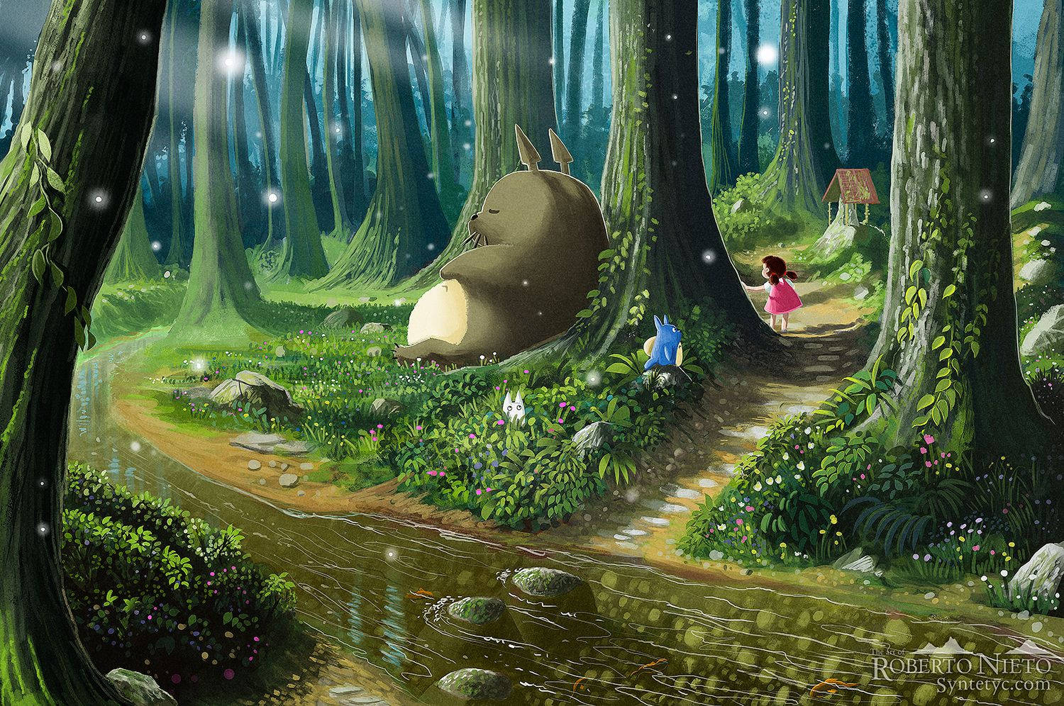 1500X996 Totoro Wallpaper and Background