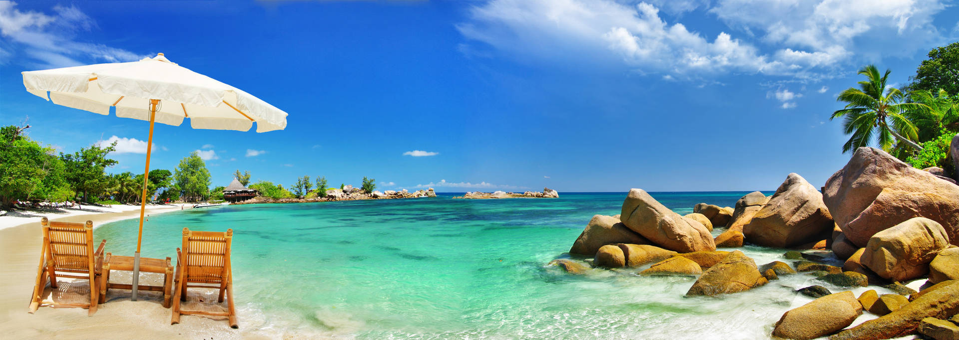6500X2311 Tropical Wallpaper and Background