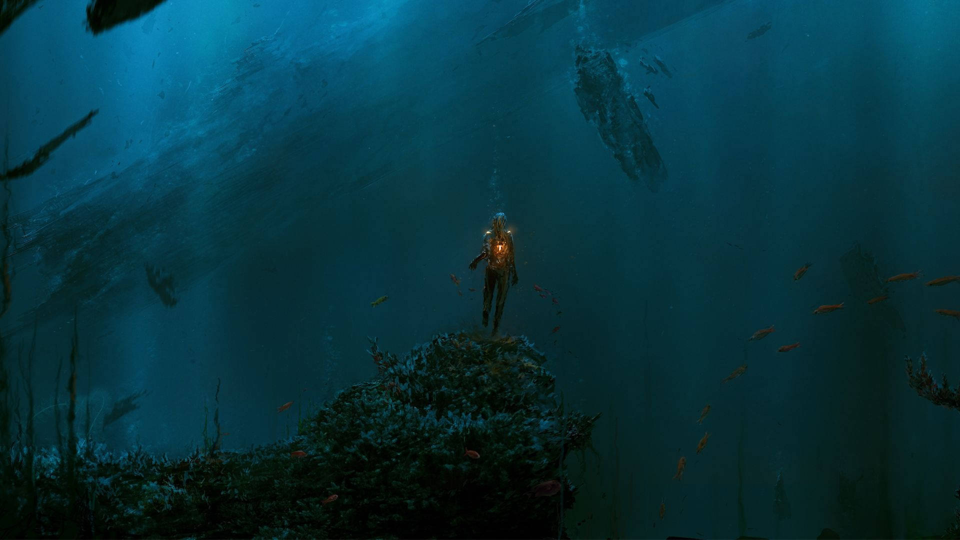 1920X1080 Underwater Wallpaper and Background