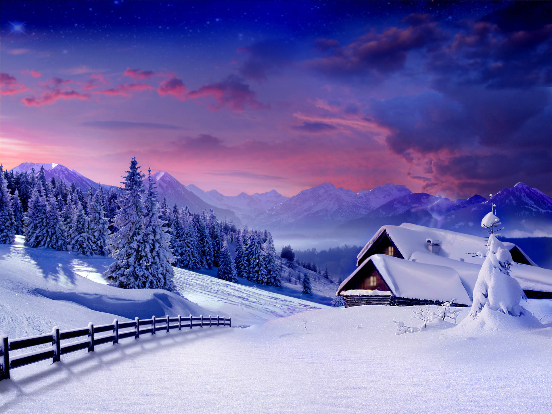 6614X4960 Winter Wallpaper and Background