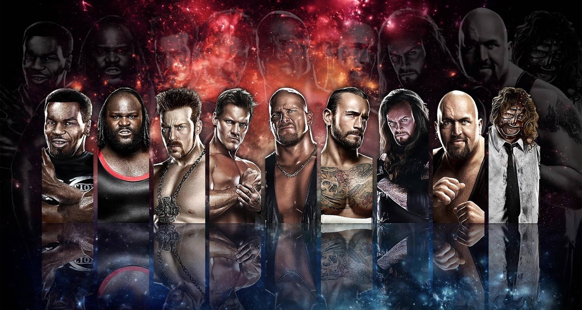 2580X1373 Wwe Wallpaper and Background