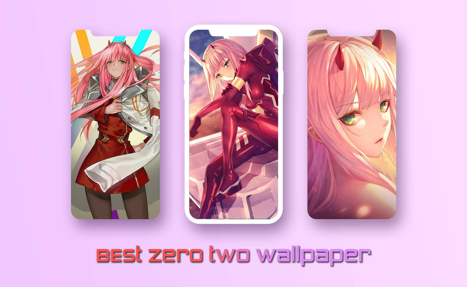 2000X1227 Zero Two Wallpaper and Background