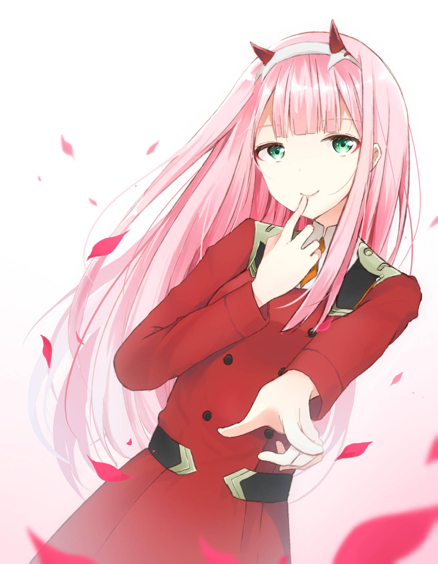 2100X2700 Zero Two Wallpaper and Background