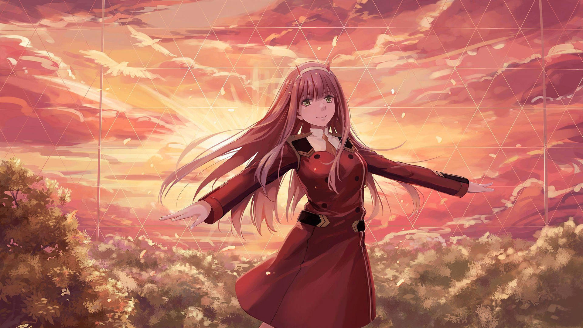 2560X1440 Zero Two Wallpaper and Background