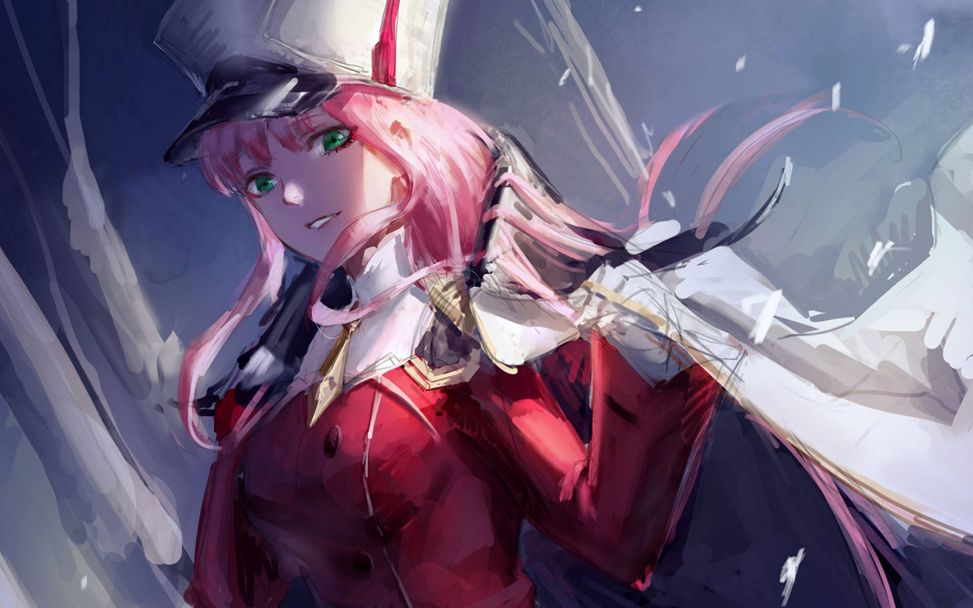 2560X1600 Zero Two Wallpaper and Background