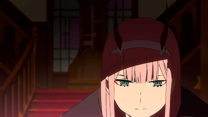 728X410 Zero Two Wallpaper and Background
