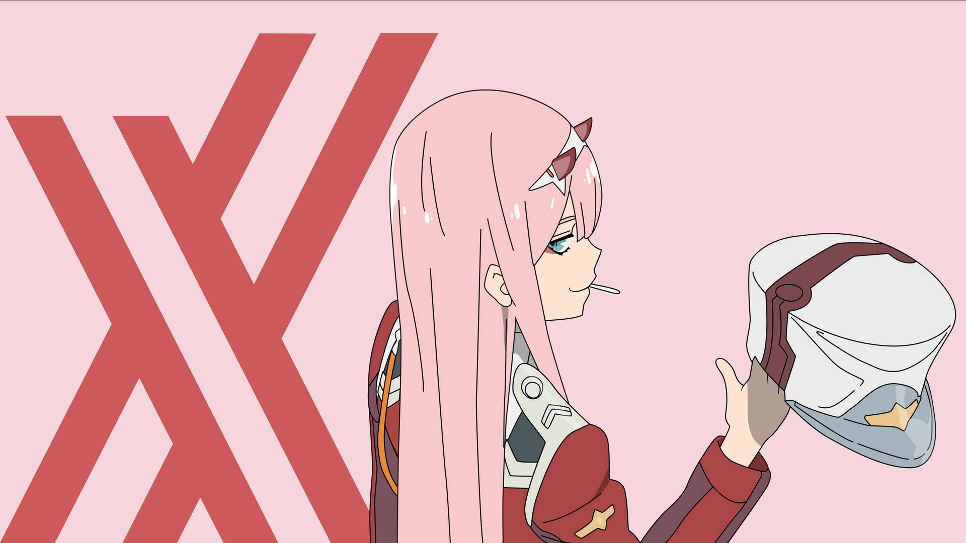 7680X4320 Zero Two Wallpaper and Background
