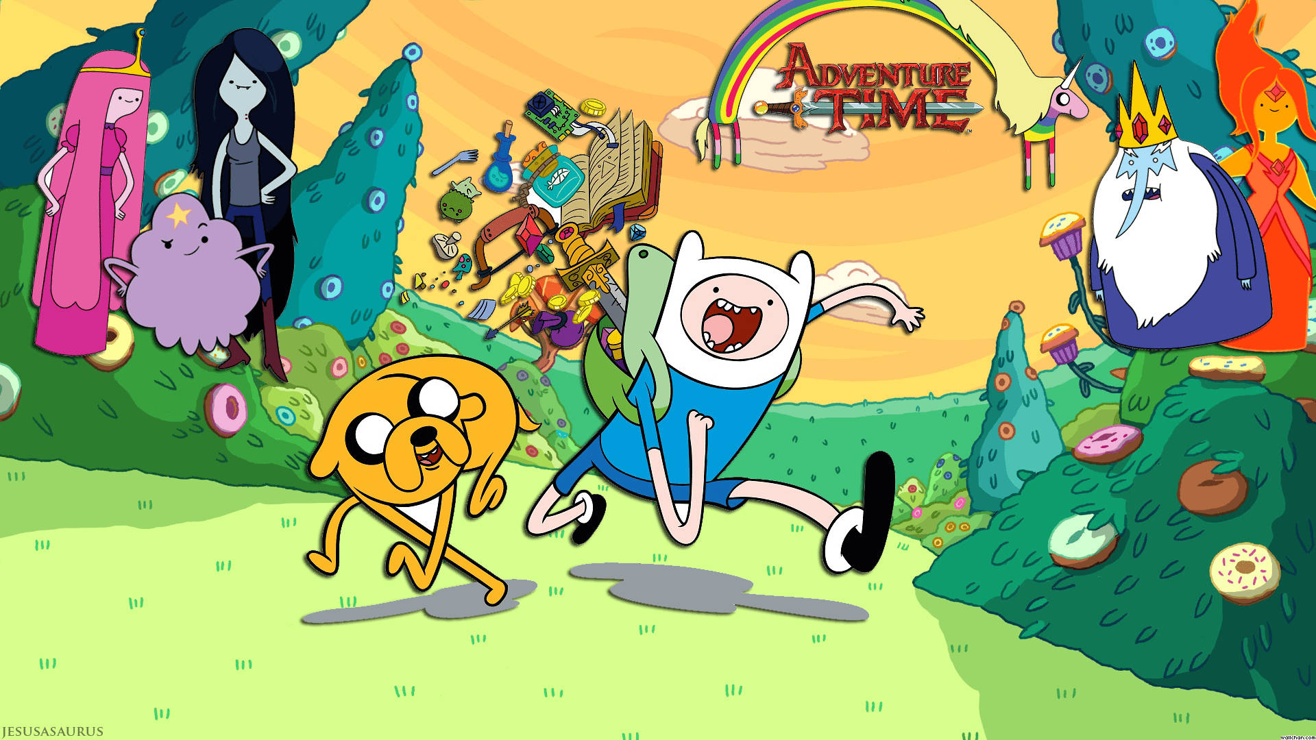 Adventure Time 1920X1080 Wallpaper and Background Image