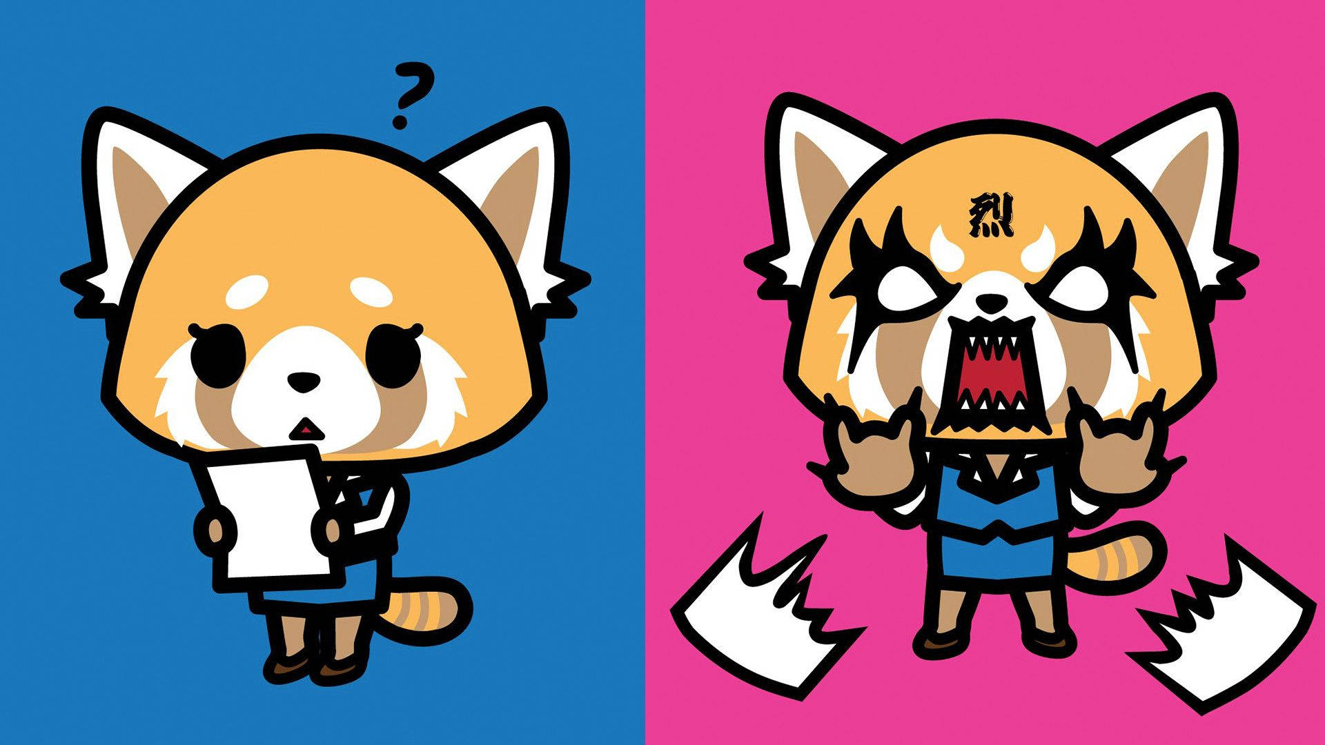 Aggretsuko 1920X1080 Wallpaper and Background Image