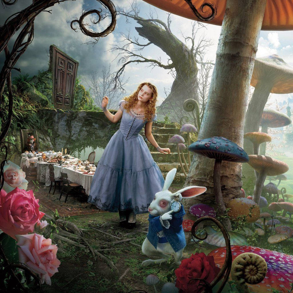 Alice In Wonderland 1024X1024 Wallpaper and Background Image