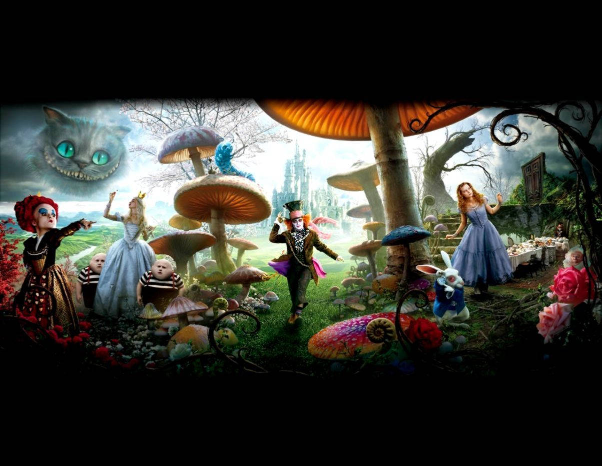 1203X931 Alice In Wonderland Wallpaper and Background