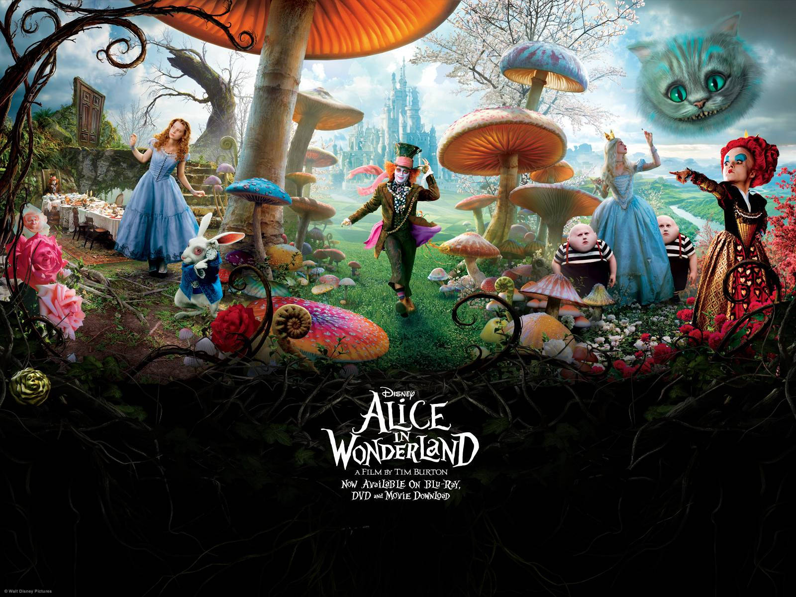 1600X1200 Alice In Wonderland Wallpaper and Background