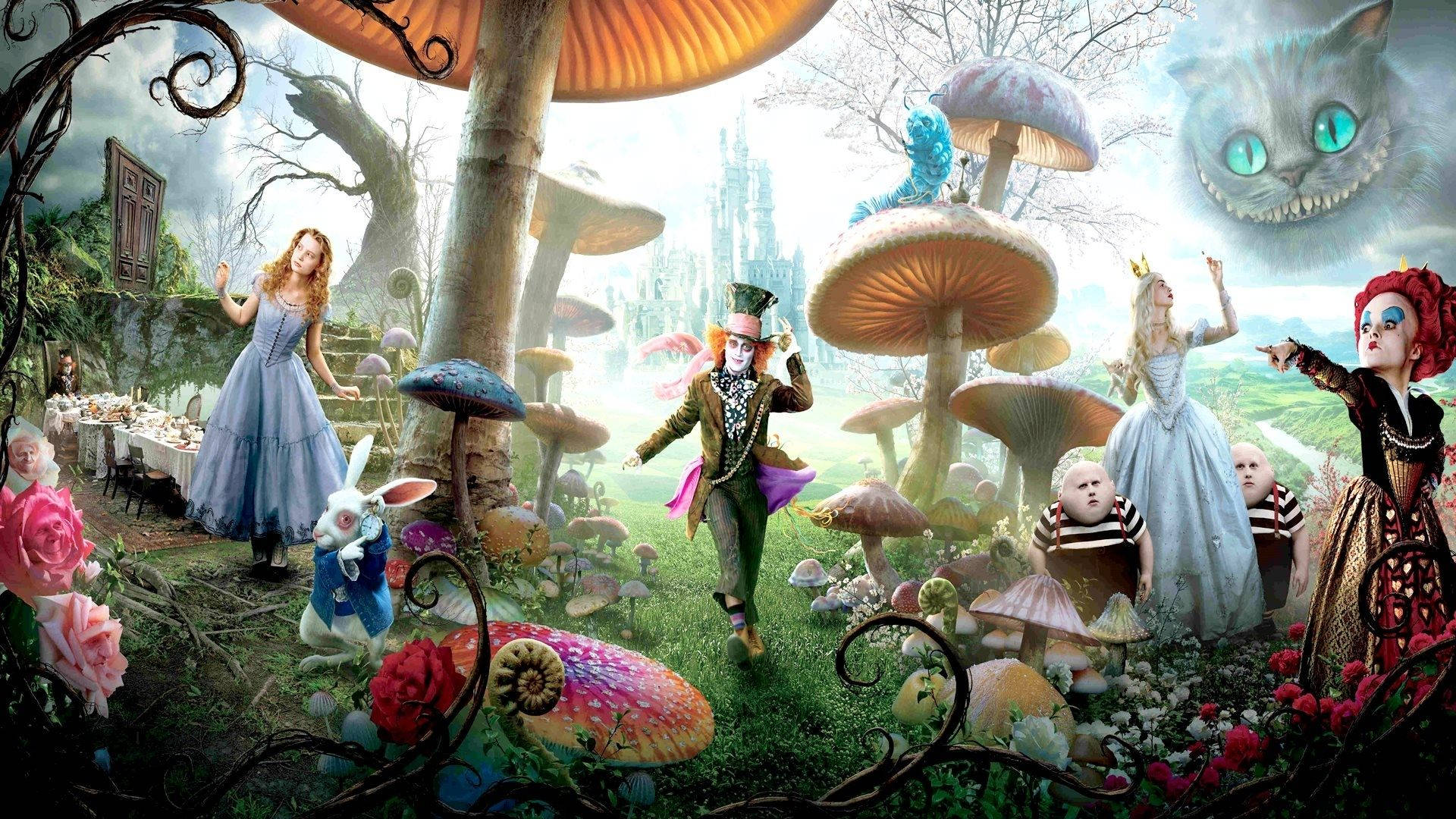 1920X1080 Alice In Wonderland Wallpaper and Background